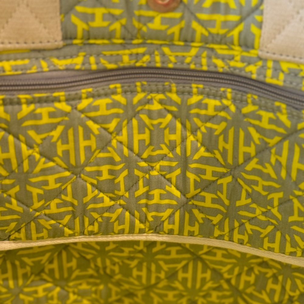 India Hicks Riviera Tote Rapeseed,Used - Picture 7 of 9